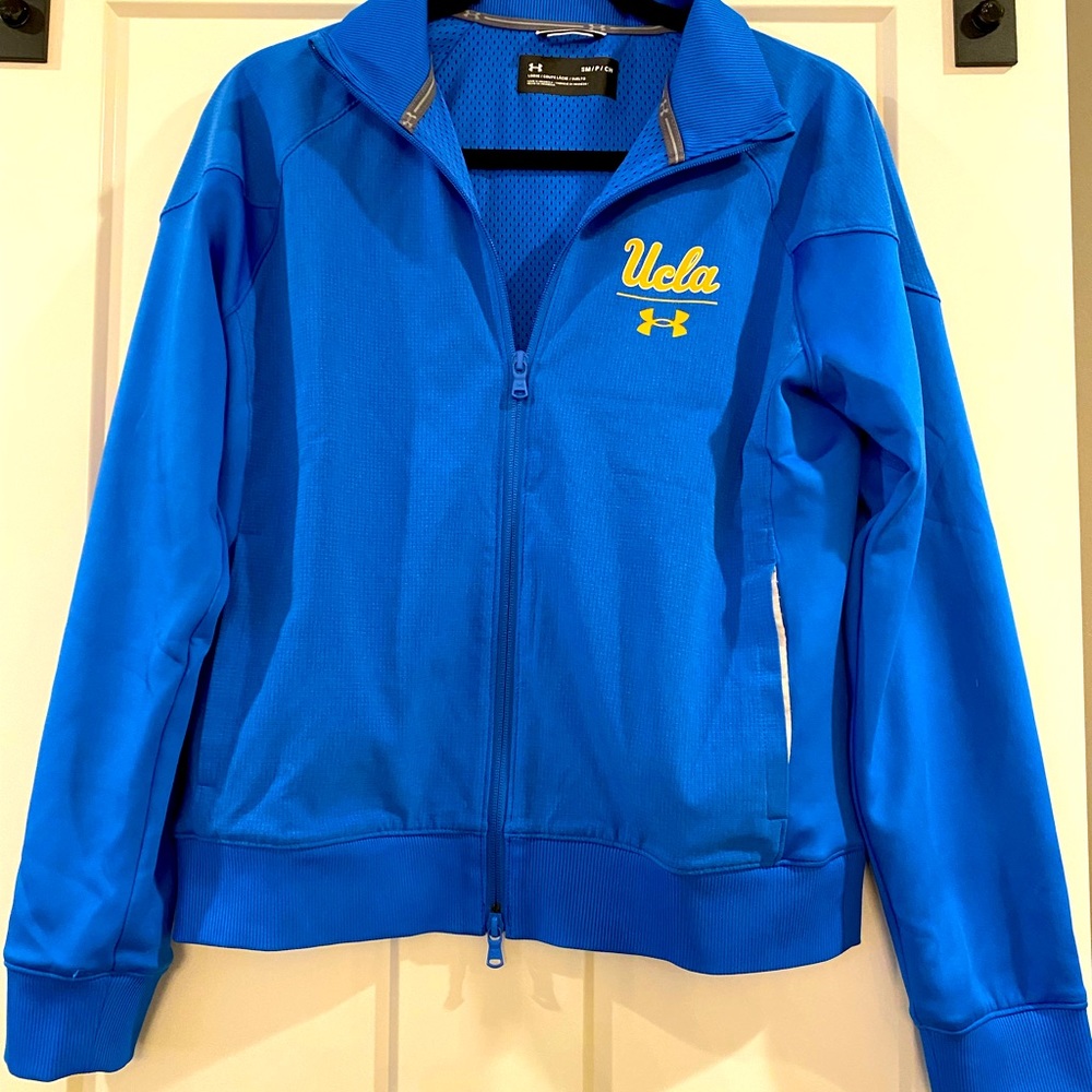 UCLA under armor loose fit for zip women’s small sweat jacket